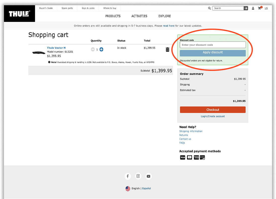 Thule Pro Deals Outdoor Prolink Canada
